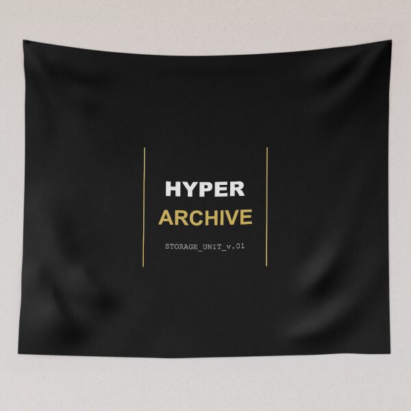 Item preview, Hyper-Archive Industrial Data Label designed and sold by Mikidesign1988.