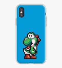 8-bit Yoshi from Nintendo - Super Mario Retro Pixelart iPhone Case