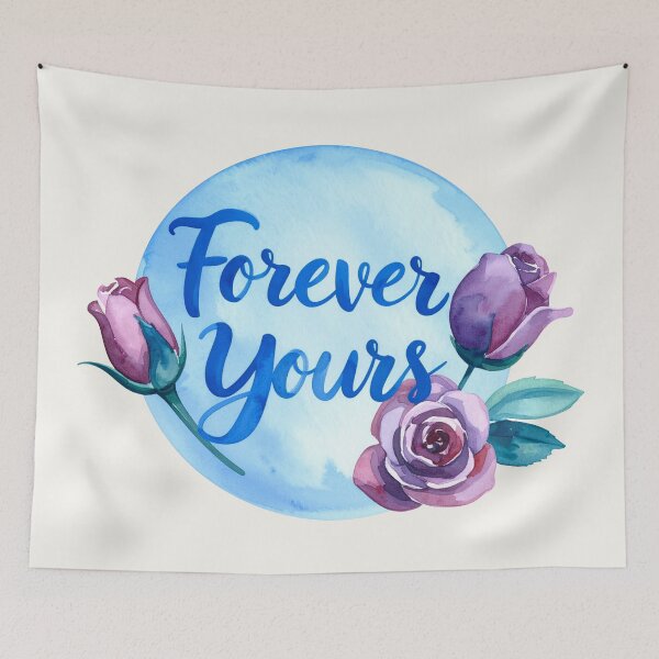 Item preview, Forever Yours Floral Circle designed and sold by yara.lahdo.