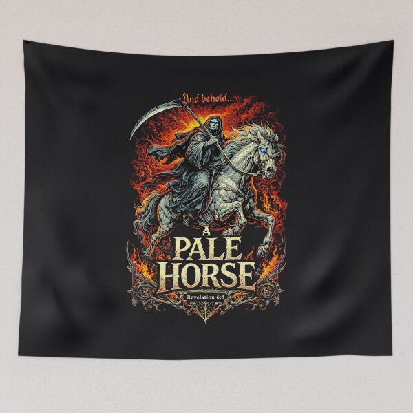 Item preview, And Behold… The Pale Horse (Revelation 6:8) designed and sold by Sanctum Icons.