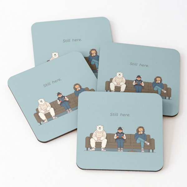 Item preview, Still Here | Quiet Animal Companions designed and sold by Soft art for slow days.