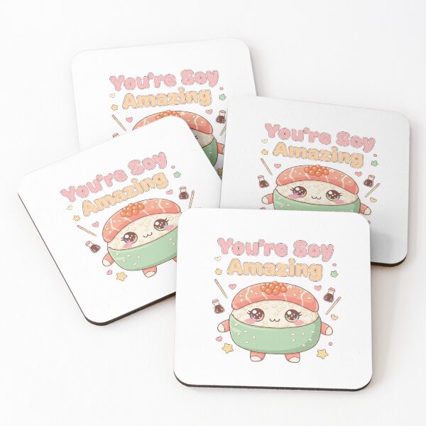 Item preview, You're Soy Amazing Cute Kawaii Sushi Gift designed and sold by DreamsMRC.