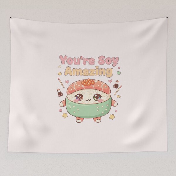 Item preview, You're Soy Amazing Cute Kawaii Sushi Gift designed and sold by DreamsMRC.