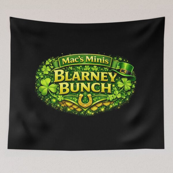 Item preview, Mac’s Minis – Blarney Bunch Logo designed and sold by MACodDesigns.