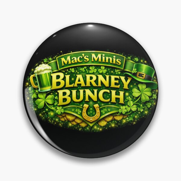 Item preview, Mac’s Minis – Blarney Bunch Irish Pub Logo designed and sold by MACodDesigns.