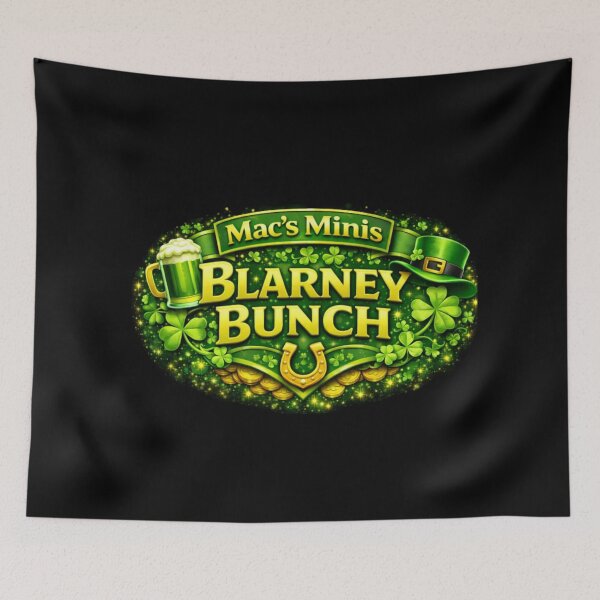 Item preview, Mac’s Minis – Blarney Bunch Irish Pub Logo designed and sold by MACodDesigns.