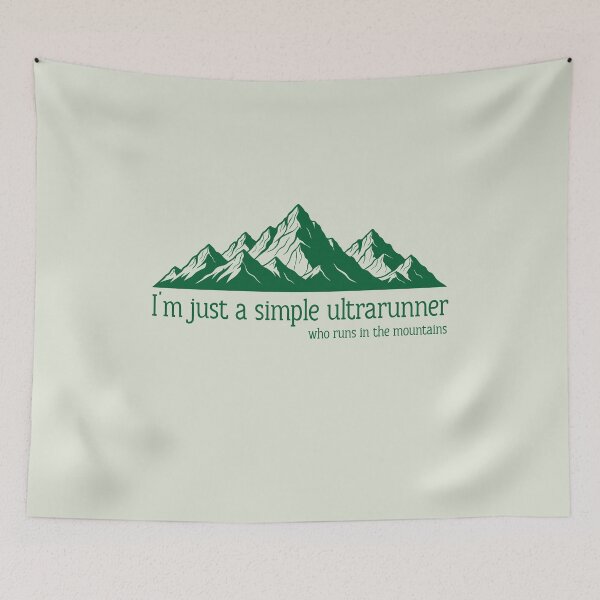 Item preview, I'm just a simple ultrarunner who runs in the mountains designed and sold by CypisDesign.