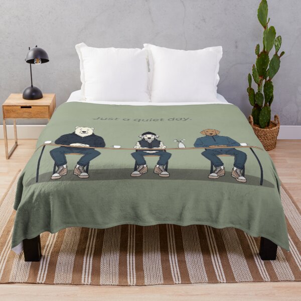 Item preview, Just a Quiet Day | Cozy Animal Companions designed and sold by Soft art for slow days.