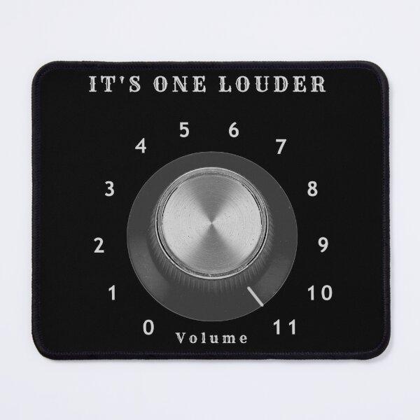 Item preview, It's One Louder - Vintage Volume Knob Goes To 11 designed and sold by SouthVibeDesign.