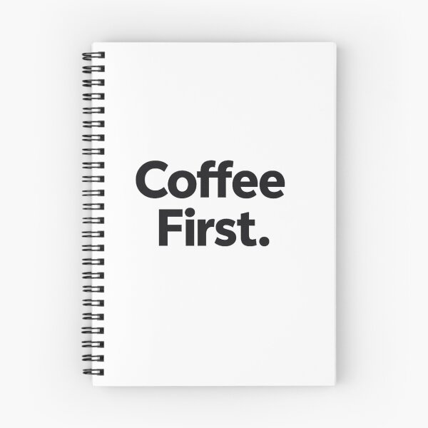 Item preview, Coffee First – Minimalist Coffee Lover Typography Design designed and sold by tplinkstudio.