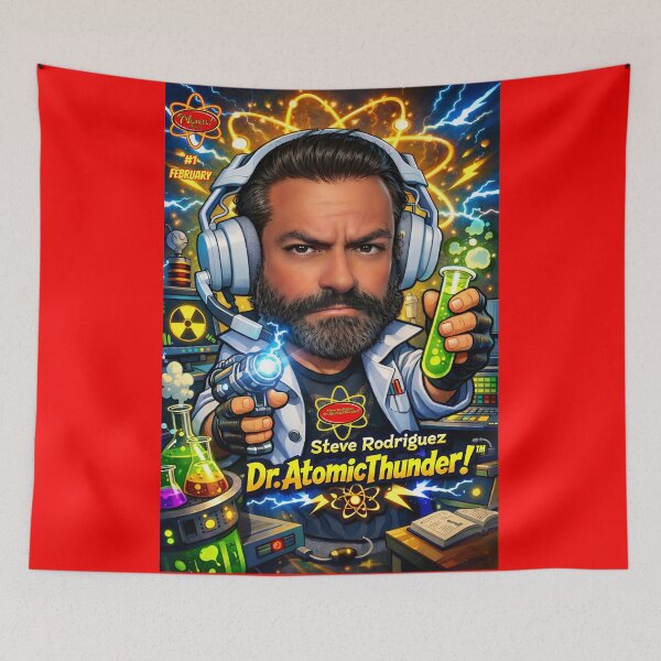 Item preview, The Adventures of Dr.AtomicThunder!™ designed and sold by DrAtomicThunder.