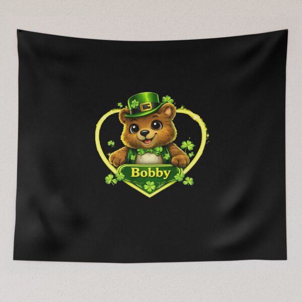 Item preview, Bobby the Bear – Shamrock Bowtie Buddy designed and sold by MACodDesigns.