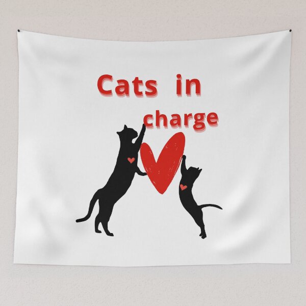 Item preview, Cats in charge - My heart belongs to cats designed and sold by MariMarArt.