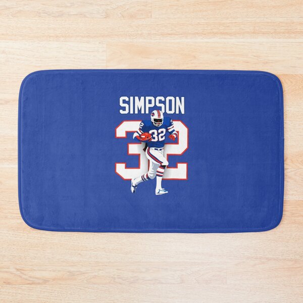 Item preview, O.J. Simpson Buffalo #32 Retro Football Art designed and sold by TheArtOfCar.