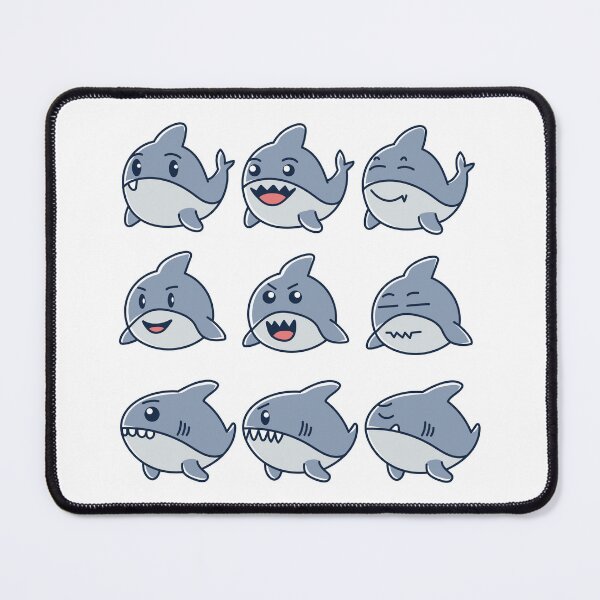 Item preview, Cute Cartoon Shark 2 designed and sold by mcraft studio.