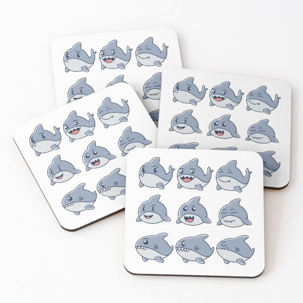 Item preview, Cute Cartoon Shark 2 designed and sold by mcraft studio.