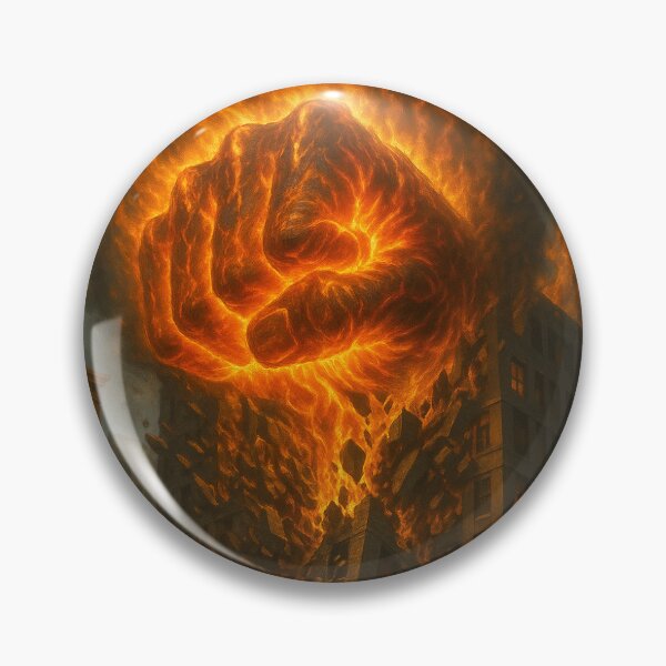 Item preview, Fire Fist through building designed and sold by fantasyai3.