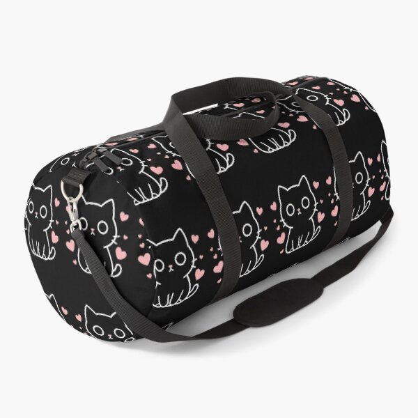Item preview, Cute Sad Black Cat Valentine Minimal Kawaii  designed and sold by Dear-Blue.