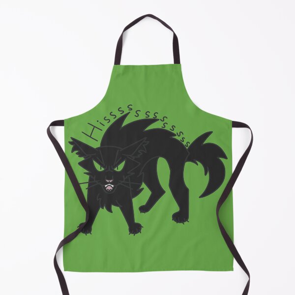Item preview, Hiss Kitty Hissy Fit Black Cat designed and sold by pinkpawsdraws.
