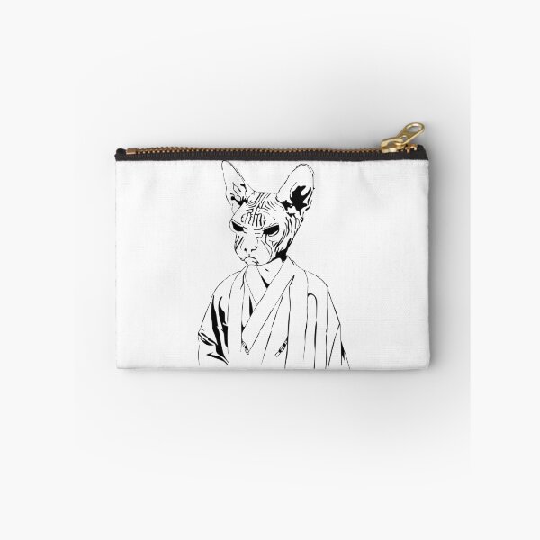 Item preview, Sphinx Cat in Kimono – Japanese Ink Style Art designed and sold by ELmestka.