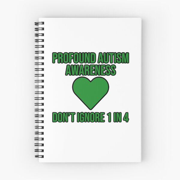 Item preview, Profound autism awareness 1 in 4 heart designed and sold by shaybosh.