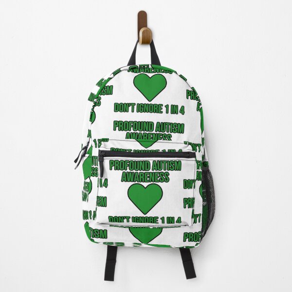 Item preview, Profound autism awareness 1 in 4 heart designed and sold by shaybosh.