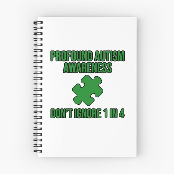 Item preview, Copy of Profound autism awareness 1 in 4 puzzle piece  designed and sold by shaybosh.
