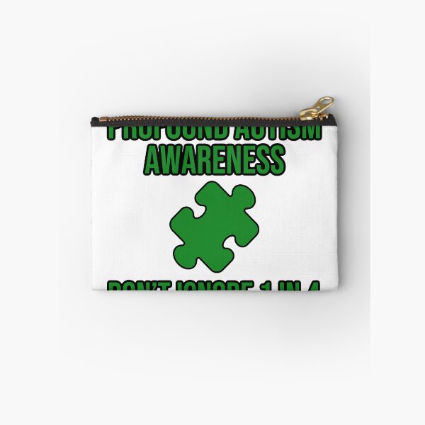 Item preview, Copy of Profound autism awareness 1 in 4 puzzle piece  designed and sold by shaybosh.