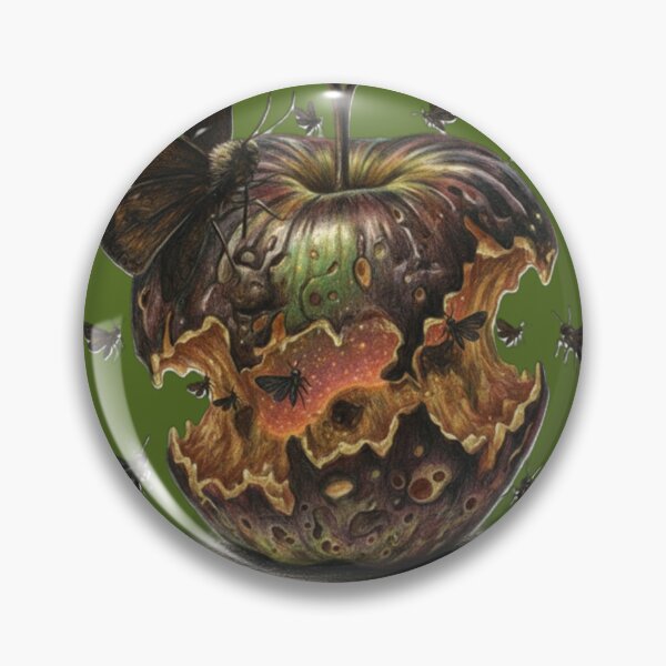Item preview, Moth-Eaten Apple designed and sold by Ecosetereos.