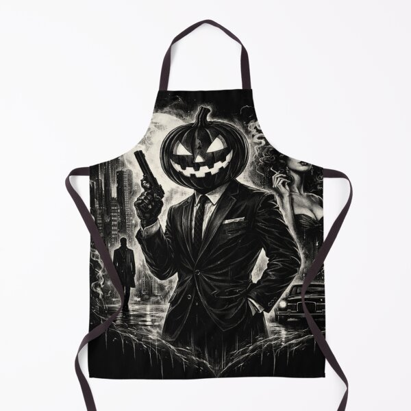 Item preview, Headless Horseman Noir Secret Agent – Vintage Spy Thriller Black and White Artwork designed and sold by TheHorsemanRidesAgain.