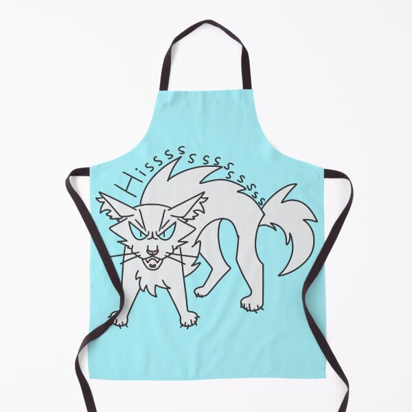 Item preview, Hiss Kitty Hissy Fit White Cat designed and sold by pinkpawsdraws.