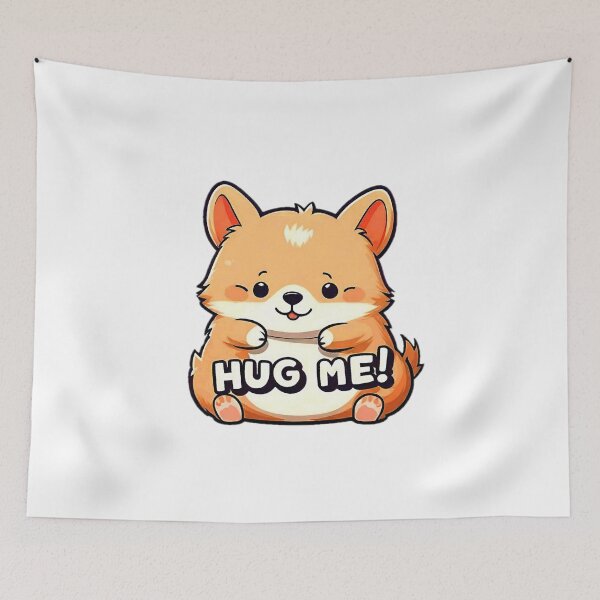 Item preview, HUG ME! KAWAII AND CUTIE Puppy dog that wants to be hugged and vice versa! designed and sold by Giulivo Store Graphic.