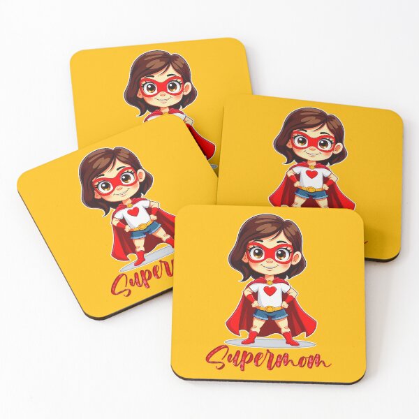 Item preview, Supermom – Cute Mother Superhero Design designed and sold by Topoartispp.