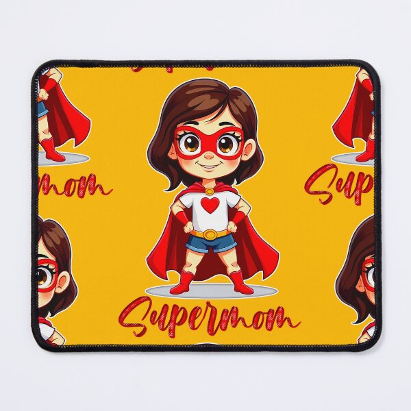 Item preview, Supermom – Cute Mother Superhero Design designed and sold by Topoartispp.