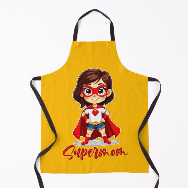 Item preview, Supermom – Cute Mother Superhero Design designed and sold by Topoartispp.