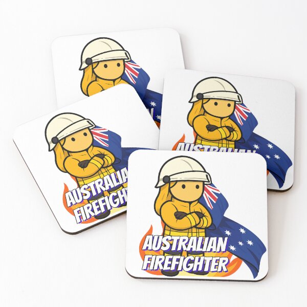 Item preview, Australian Firefighter - Rural Female designed and sold by Flashover.