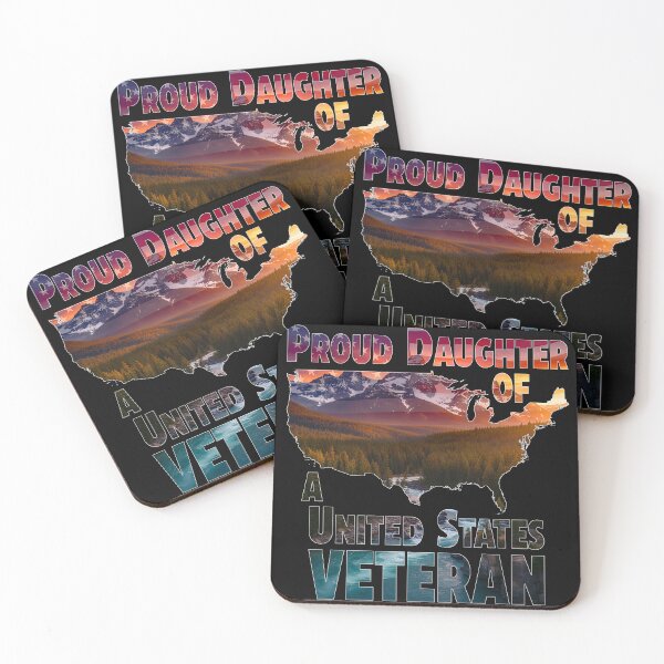 Item preview, Proud Daughter of a United States Veteran Patriotic American Flag Design designed and sold by JamesLimborg.