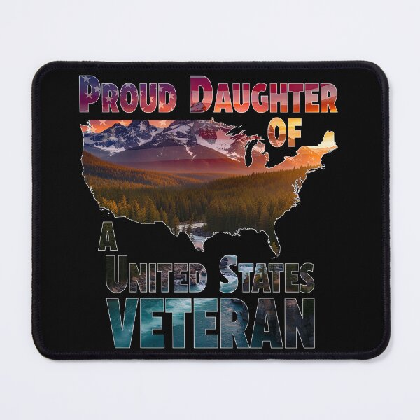 Item preview, Proud Daughter of a United States Veteran Patriotic American Flag Design designed and sold by JamesLimborg.