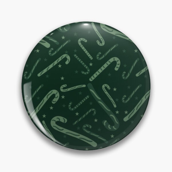 Item preview, Christmas Candy Canes Pattern - Festive Green Holiday Treats designed and sold by DesignsVault.