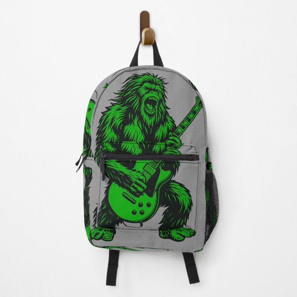 Item preview, Bigfoot Rock Guitarist – Sasquatch Shredding An Electric Guitar Art designed and sold by WilderRoads.