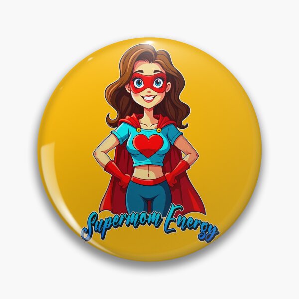 Item preview, Supermom Energy – Strong Mother Illustration designed and sold by Topoartispp.