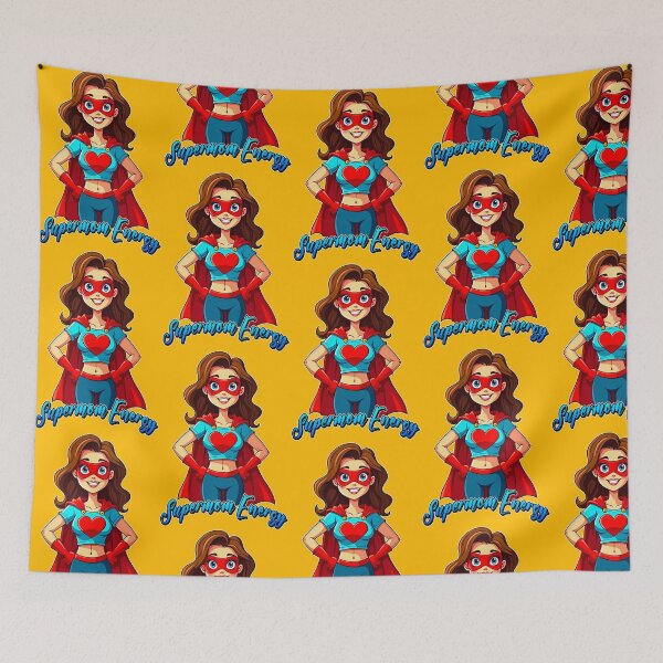 Item preview, Supermom Energy – Strong Mother Illustration designed and sold by Topoartispp.