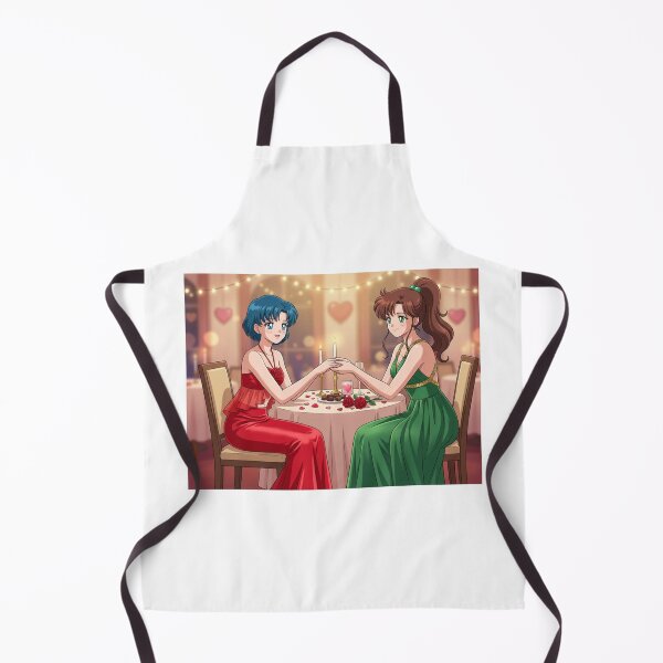 Item preview, Ami and Makoto on Valentine's Day designed and sold by Solace Sparkles.