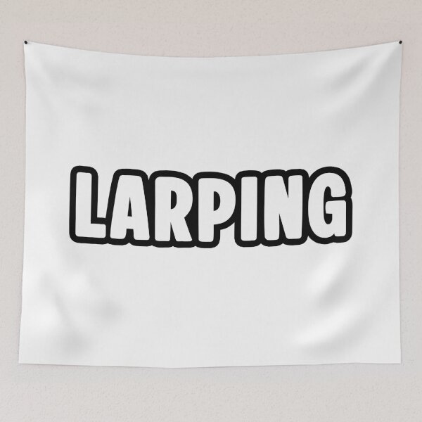 Item preview, Larping, Outline Bold Meme Quotes designed and sold by Memes N Lore .