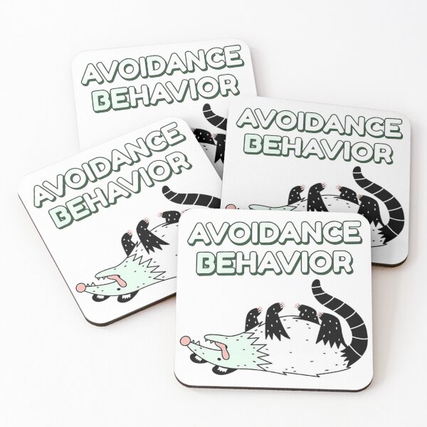 Item preview, Avoidance Behavior Funny Opossum Meme Graphic designed and sold by JossDesign15.