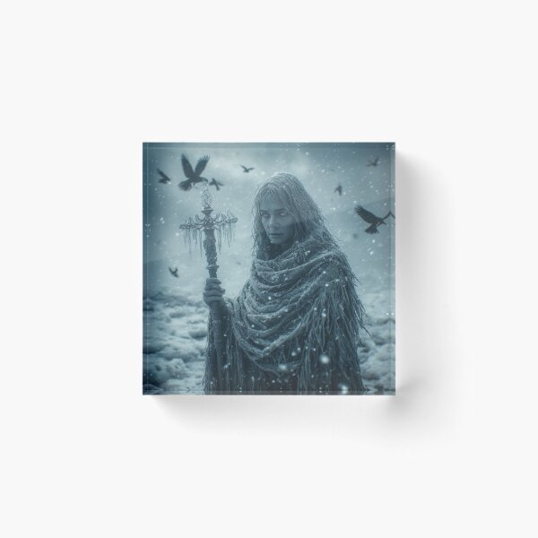Item preview, Cailleach: The Frost-Jeweled Matriarch designed and sold by David R Sawin The Architects Of Eden.