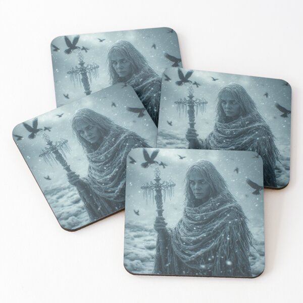 Item preview, Cailleach: The Frost-Jeweled Matriarch designed and sold by Eden Underground Radio (Official Merch).