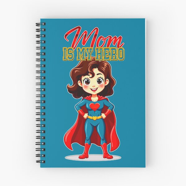 Item preview, Mom Is My Hero – Cute Supermom Character designed and sold by Topoartispp.