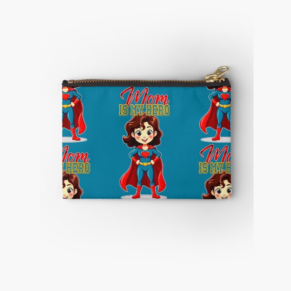 Item preview, Mom Is My Hero – Cute Supermom Character designed and sold by Topoartispp.
