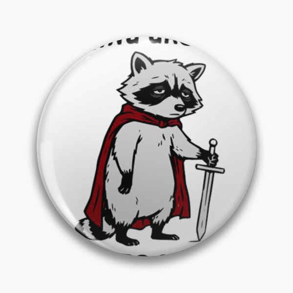 Item preview, Funny raccoon imagen designed and sold by JossDesign15.